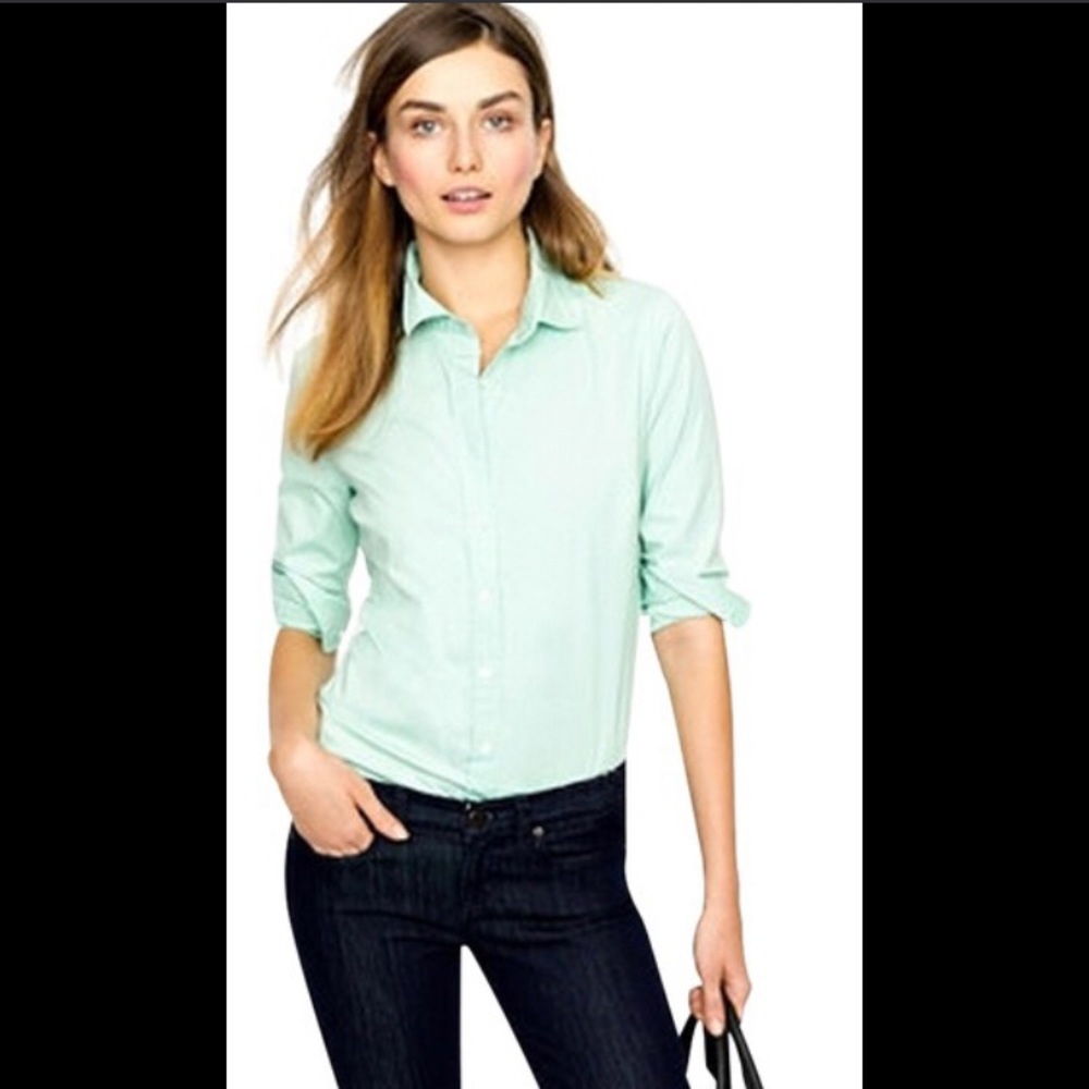 J CREW | Stretch Perfect button down Size L
